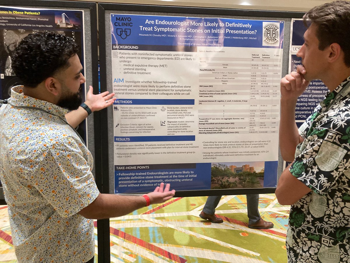 Logan Briggs (@logangbriggs1) on Twitter photo <a href="/MouneebC/">Mouneeb Choudry</a> Choudry explains how endourologists on call are 4x more likely than non-endourologists to treat symptomatic stones on initial ED presentation <a href="/auawest/">Western Section AUA</a> <a href="/MayoUrology/">Mayo Clinic Urology</a> <a href="/MouneebC/">Mouneeb Choudry</a> Choudry explains how endourologists on call are 4x more likely than non-endourologists to treat symptomatic stones on initial ED presentation <a href="/auawest/">Western Section AUA</a> <a href="/MayoUrology/">Mayo Clinic Urology</a>