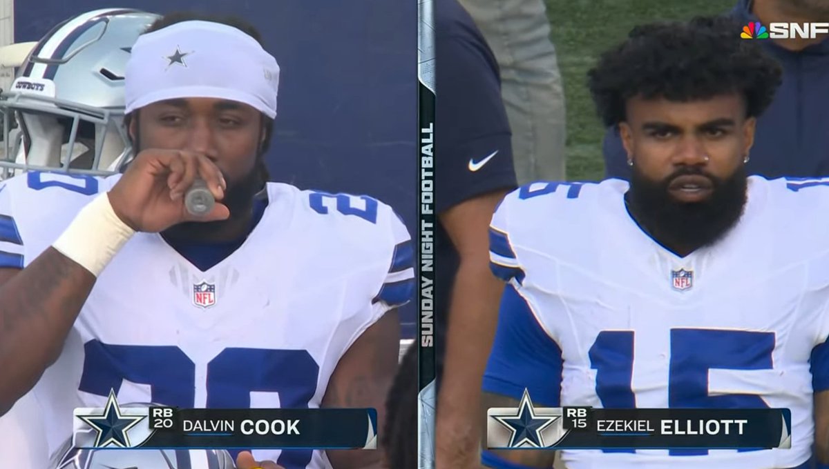 NFL_DovKleiman's tweet photo. Who is stopping this RB duo? https://t.co/B45Kx6RF9B