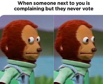 host_bug's tweet photo. Don’t be this person 😂 What’s your plan to get out and vote? 
#michigan #movementmichigan #voteready #gotv #empowergotv

 https://t.co/RcXniZWPLl https://t.co/DHcgXbQ5bs
