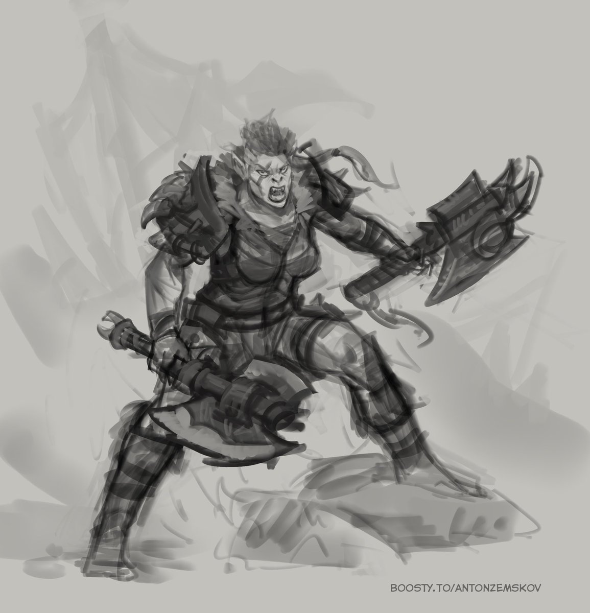 Orctober sketch
#orc #orctober #orctober2024 #warcraft