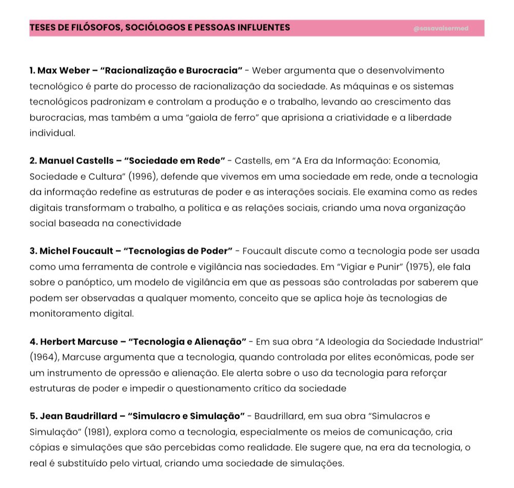 sasavaisermed's tweet photo. REPERTÓRIOS PARA A REDAÇÃO DO ENEM!! (estou postando por eixos) 
eixo: tecnologia💻 https://t.co/IcYf3r9ZZS