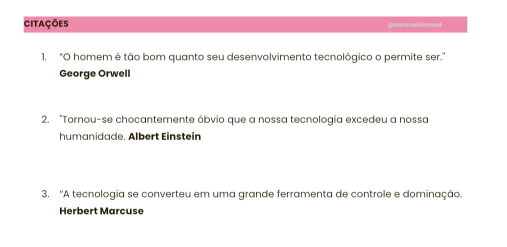 sasavaisermed's tweet photo. REPERTÓRIOS PARA A REDAÇÃO DO ENEM!! (estou postando por eixos) 
eixo: tecnologia💻 https://t.co/IcYf3r9ZZS