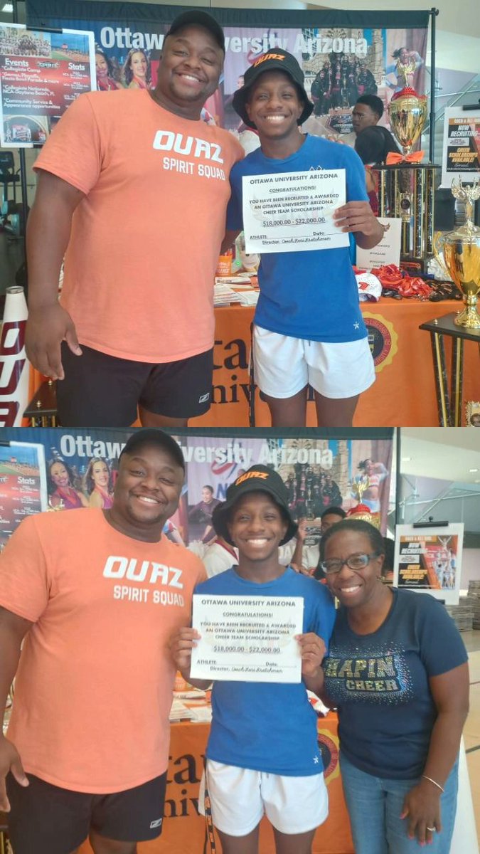 I'm so very grateful to receive an offer from <a href="/OUAZCheerDance/">OUAZ Cheer & Dance</a> than you Lord in Jesus name Amen.