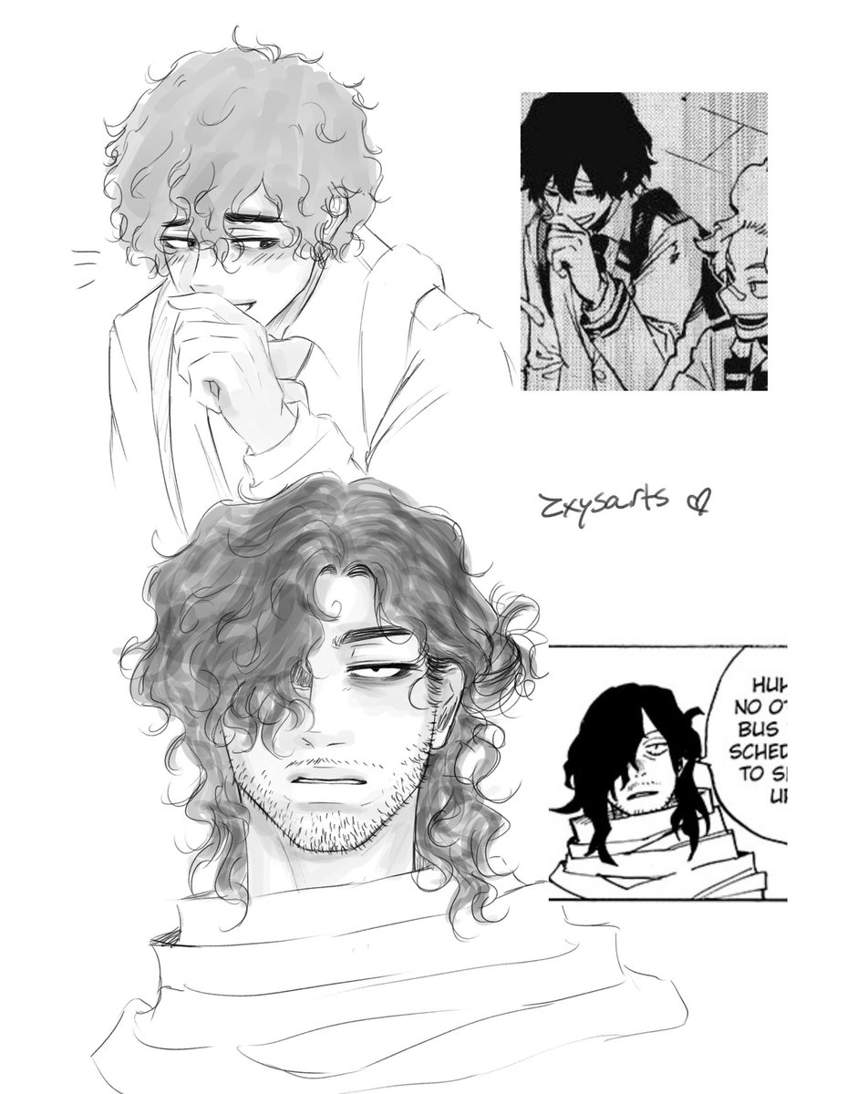 spoiling u guys with more aizawa sketches <3
#aizawa #mha #sketch