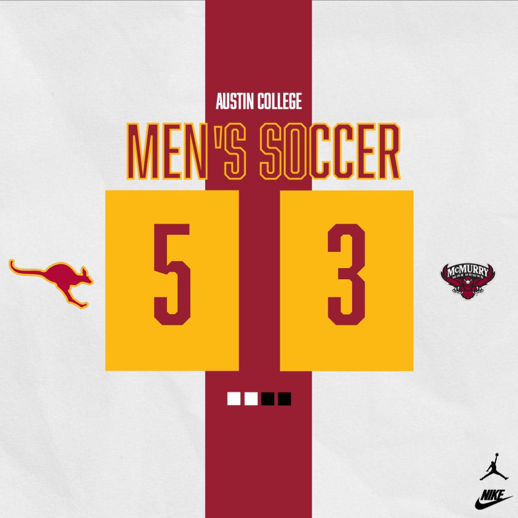 #RoosWin! Big offensive day for men's soccer, led by a hat trick from Pierce Wear to earn the SCAC victory! #RooNation #BeFierce