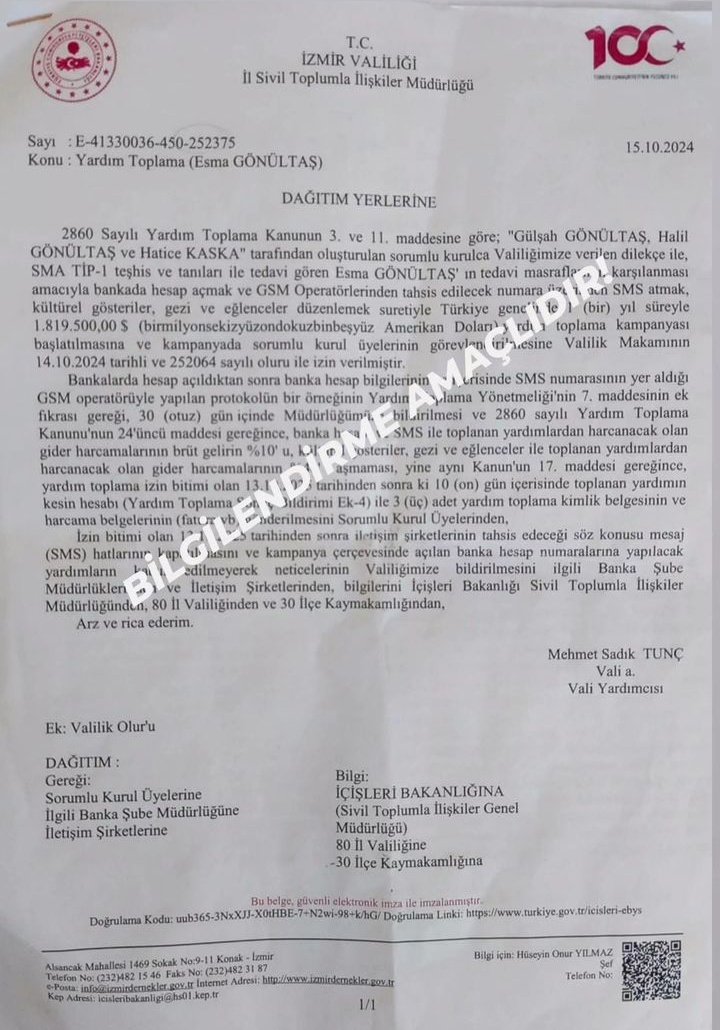 🌟VALİLİK İZİNLİ İBANLARIMIZ 🌟

🌟₺TR87 0001 0090 1076 5675 4050 04

🌟€ TR60 0001 0090 1076 5675 4050 05

🌟$TR33 0001 0090 1076 5675 4050 06

Alıcı; Gülşah Gönültaş

Açıklama; Esma Gönültaş

FAALİYET KODU/35.2024.2267 
GÜLŞAH GÖNÜLTAŞ