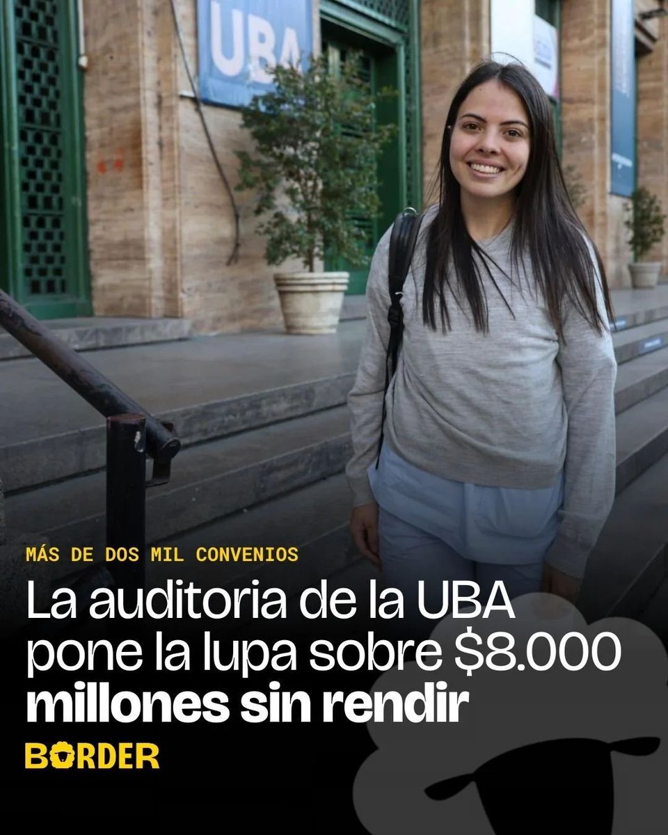 Chino24046451's tweet photo. Mucha guita nuestra sin saber a donde va.

Un documento en poder de la SIGEN advierte que la UBA no rindió entre 2020/22, 89% de los fondos que recibió en el marco de diferentes programas universitarios como el FUNDAR. https://t.co/RB11aPwjFG