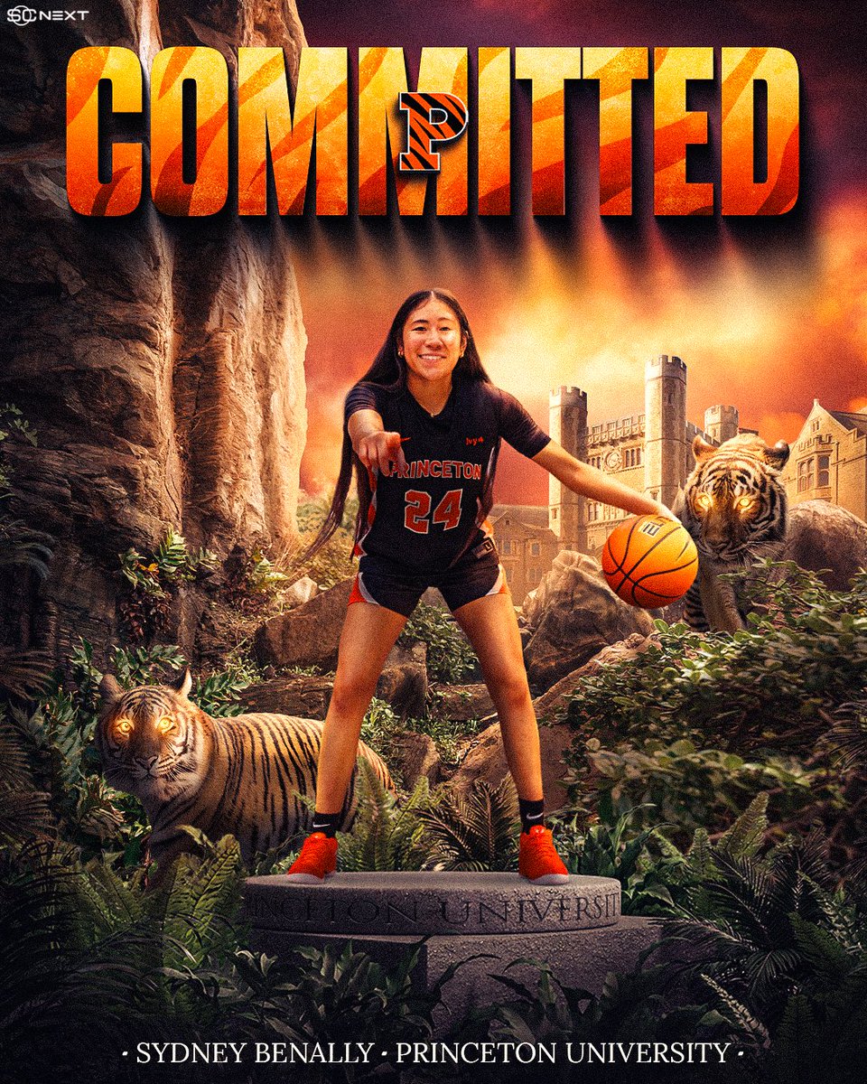 4⭐️ Sydney Benally (no. 88 espnW 100) has committed to Princeton!