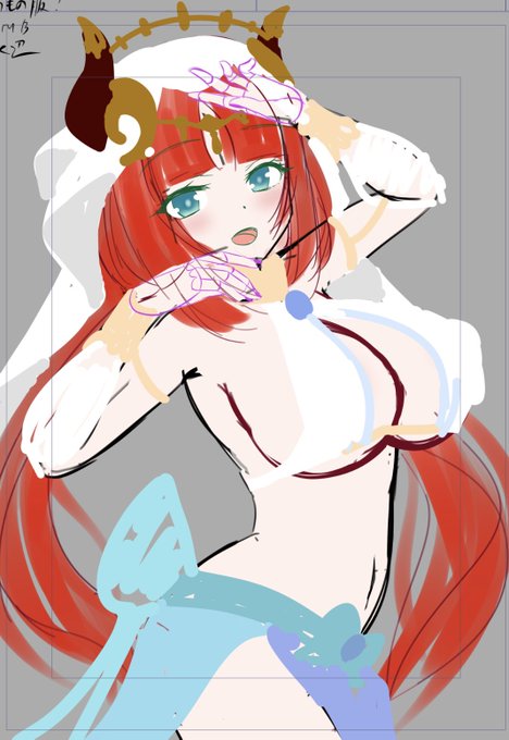 超雑ラフ(衣装アレンジ 