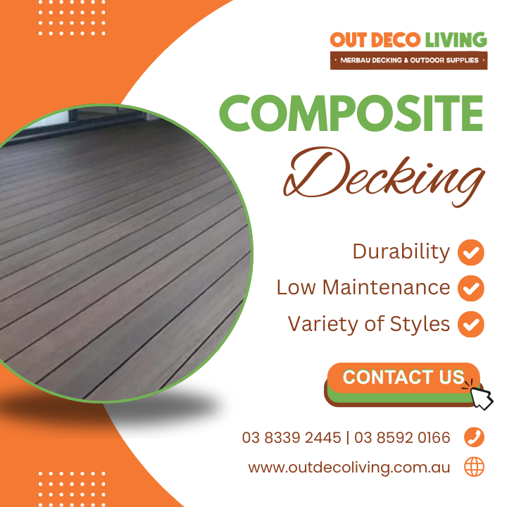 Outdecoliving1's tweet photo. 🌿 Upgrade Your Outdoor Space with Outdeco Living's Composite Decking! 🌞
Contact us today to learn more about our composite decking options.
Campbellfield Contact
A:43B Cooper Street Campbellfield, VIC 3061
P:(03) 8339 2445 - MB: 0437 352 255
E:sales@outdecoliving.com.au https://t.co/i918qJdMuc