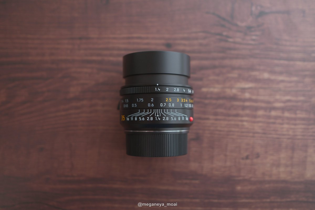 はじめまして・寄れるズミルックス □Leica Summilux 35mm F1.4 ASPH