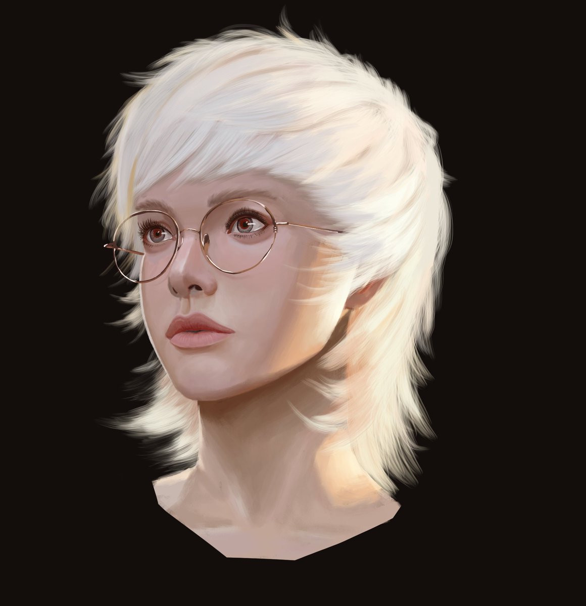 potrait study
(looking for artmoots )
#digitalarts 
#artmoots