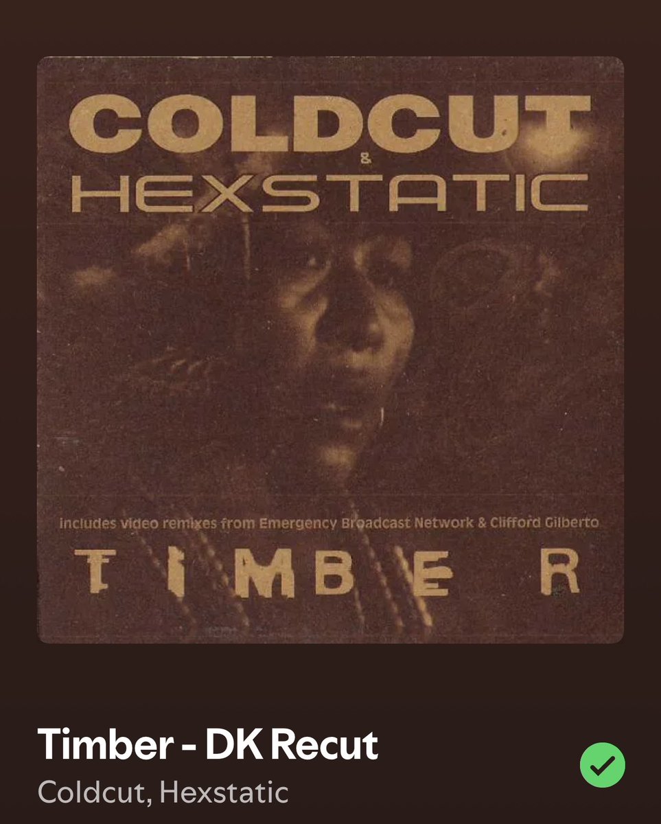 TheMcVariations's tweet image. #Timber #Coldcut #Hexstatic