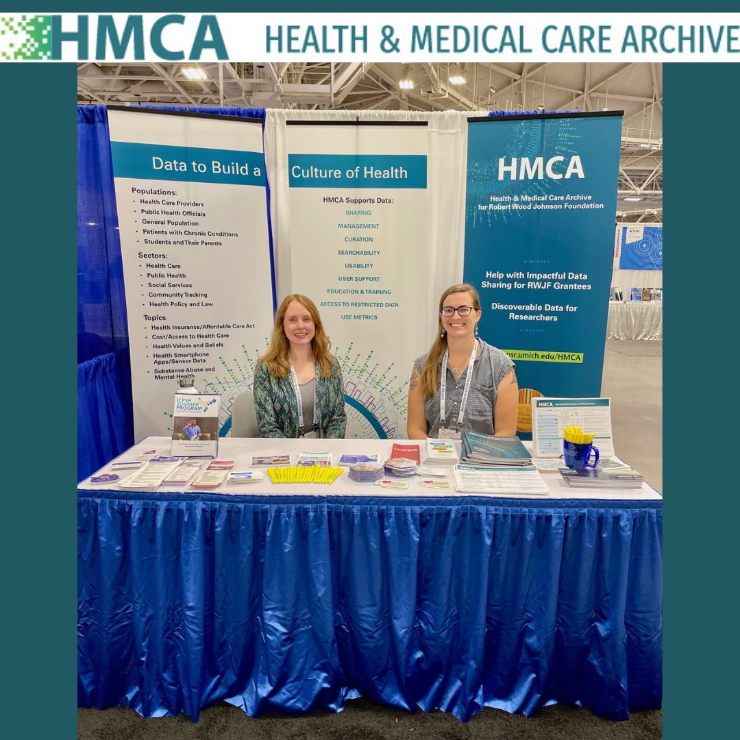 HMCAdata's tweet photo. #HMCA staff are at APHA 2024! Come find us at booth 1912 to talk about public health data, the ICPSR summer program, #sbeccc pilot grants and more! https://t.co/npGccN3zJH