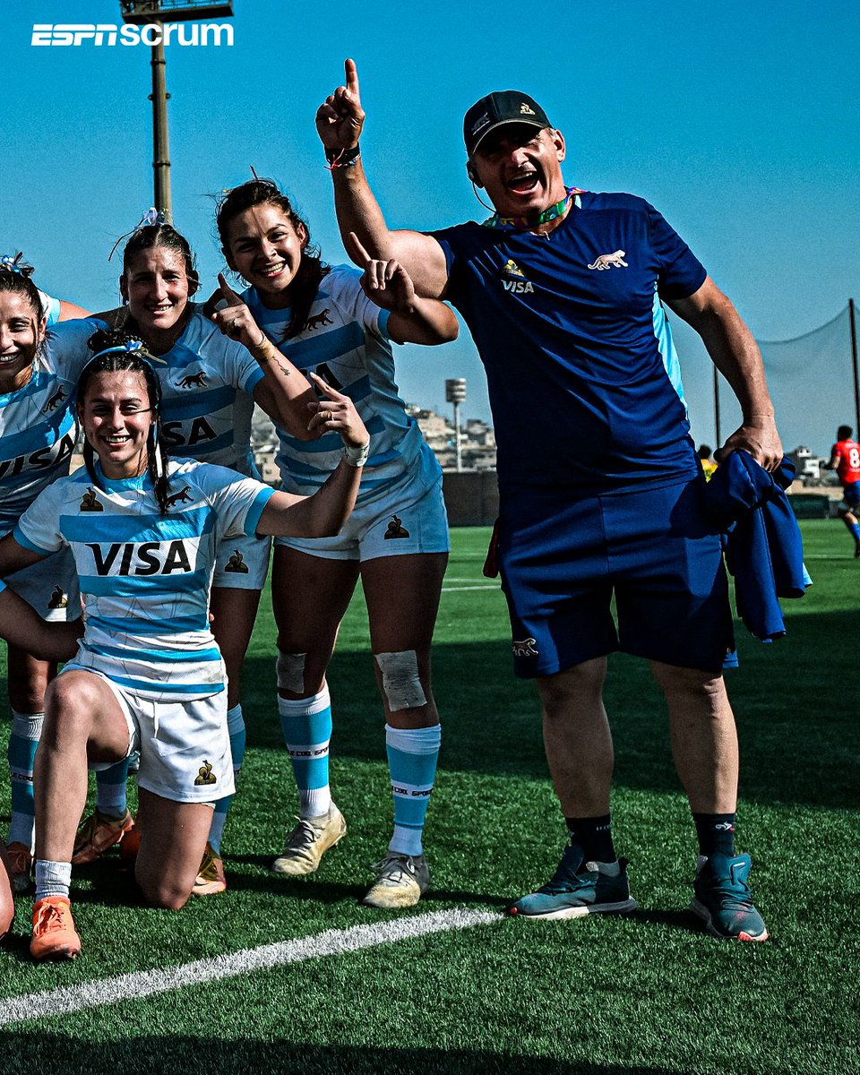 ScrumESPN's tweet photo. 🏆🇦🇷 ¡ARGENTINAS Y CAMPEONAS!

🐆 @lasyaguaretes se quedaron con el #SAR7s de Lima tras superar 19-10 a Brasil.

📸 Perú Rugby https://t.co/0Q7E3vpdtr