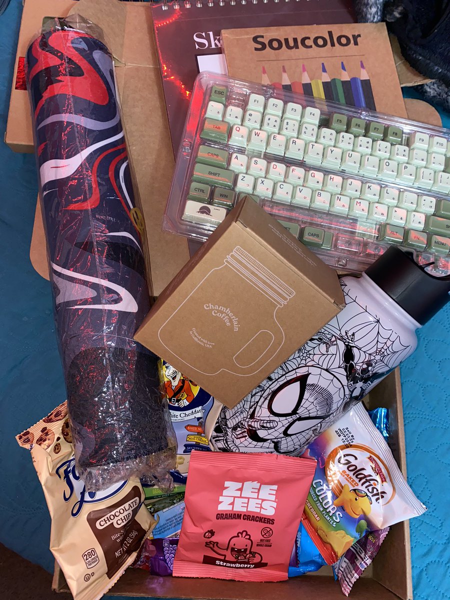 Little late bday post ( was waiting for stuff to arrive ) but thank you to my friends for these gifts ily all 🙏🏻❤️