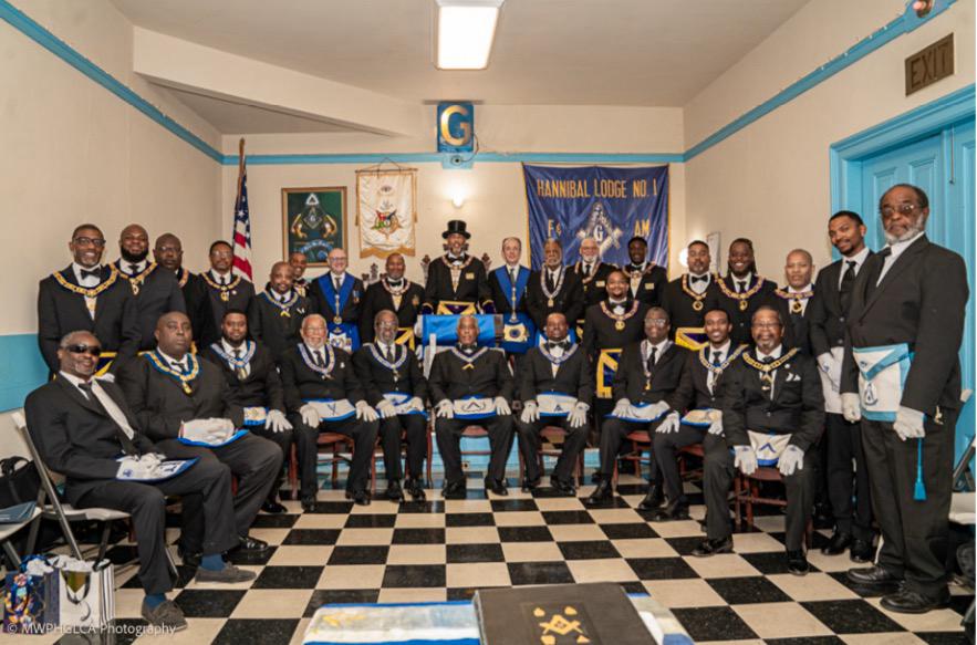 The Pro Grand Master and Grand Secretary of the United Grand Lodge of England recently made a historic visit to Hannibal Lodge No. 1 of the Prince Hall Grand Lodge of California 🤝

This marks the first-ever visit by the Pro Grand Master to a Prince Hall Lodge, strengthening the