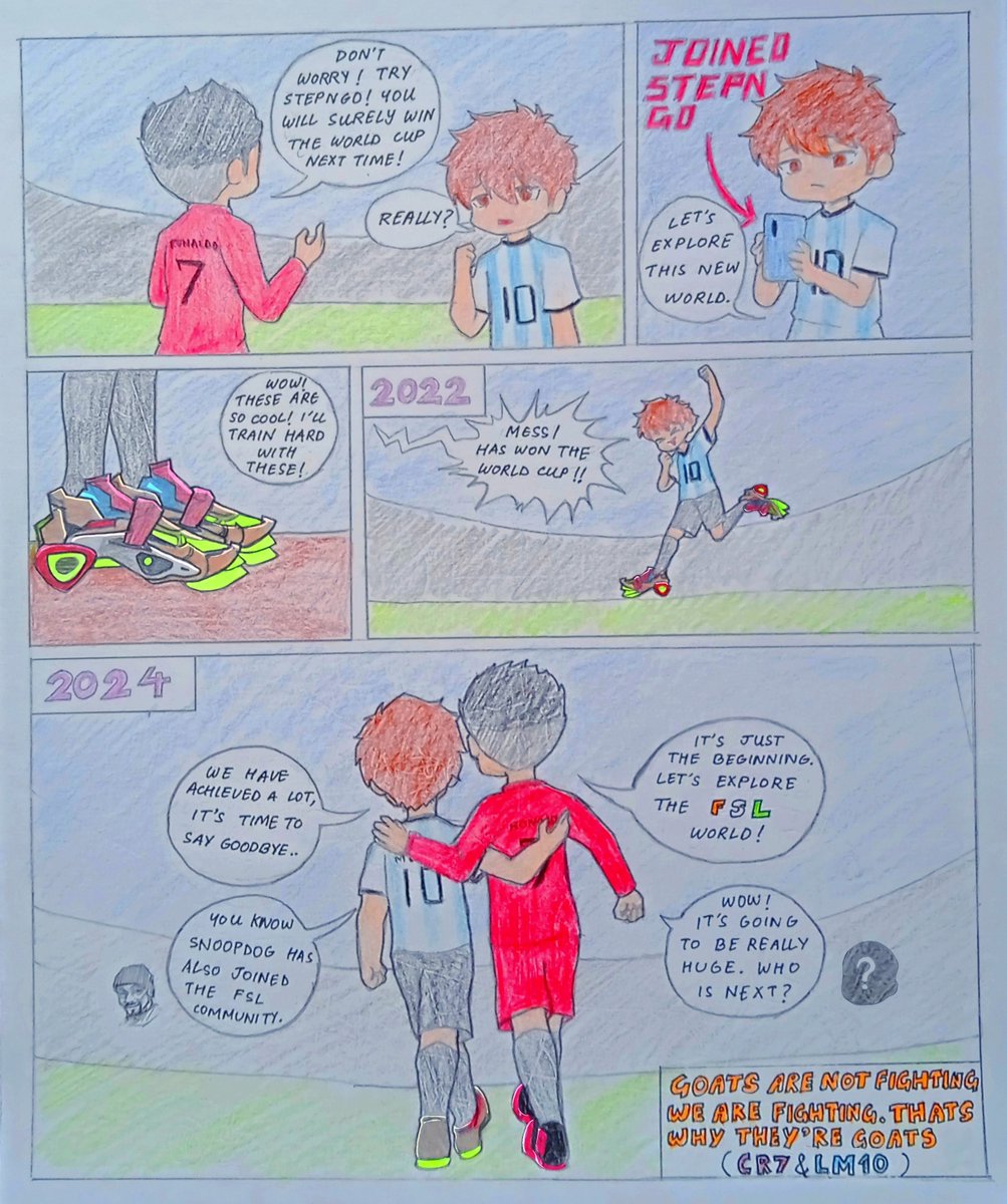 Week 6 Theme:  👉 *Where are you come from? STEPN OG or Strava or somewhere else?     

Here are two GOATS joining FSL world with Snoop Dogg , Who's nest? 🐐

#STEPNGO 
#Haus
<a href="/stepnofficial/">STEPN GO</a>
#FSL