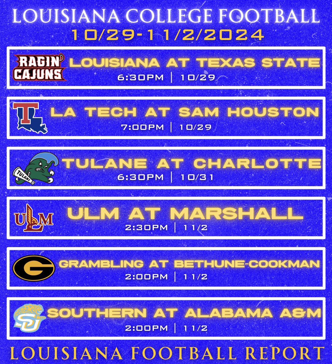 Louisiana Football Report #LAHSFB tweet media