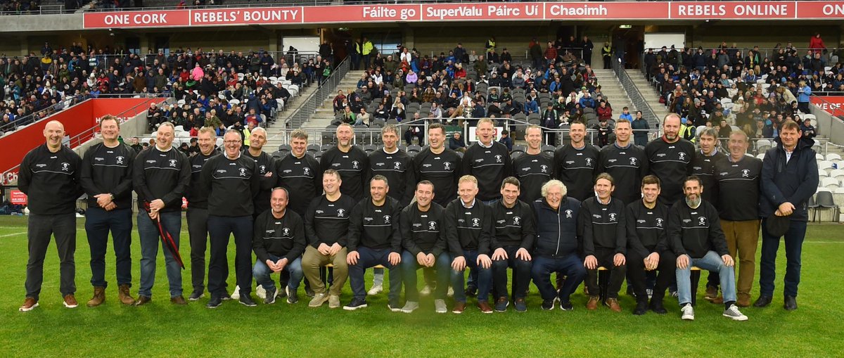 The 1999 UCC team, celebrated as Cork Senior Football Champions, was honoured with a 25th Anniversary Jubilee parade at Half Time during the McCarthy Insurance Group Premier Senior Football Championship Final.

Photo Courtesy of <a href="/GeorgeHatchell2/">George Hatchell</a>