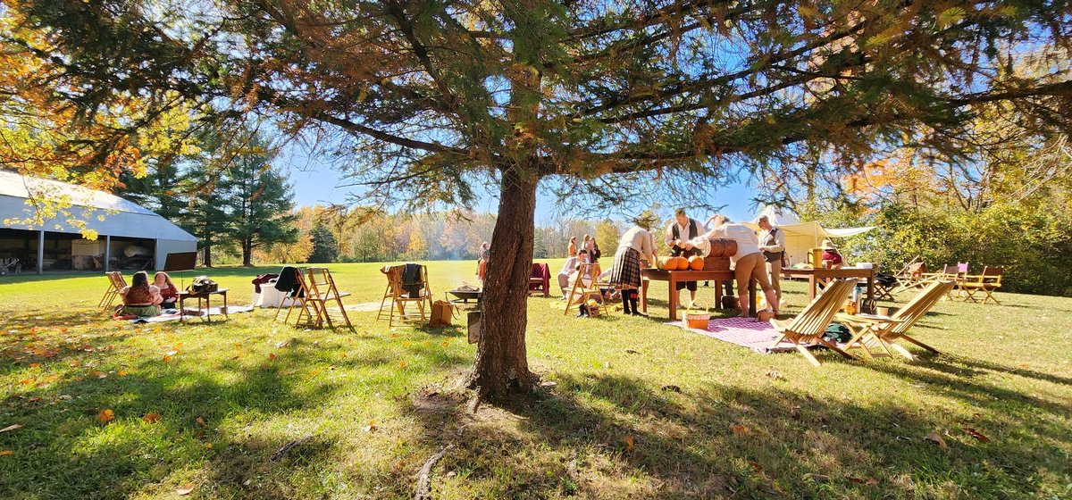 SpongeyAstro's tweet photo. Fall Hobbit Gathering 2024

This was our first time to the Hobbit Gathering.  We played tavern games, learned to dance many Hobbit dances, played moss ball (a Shire original), had afternoon tea, supper, and connected with old friends.  We felt worlds away.  The day was a perfect beautiful fall day.

I want to go back.  Next time I'll be even better at learning the dances.  It is foretold 🔮

Included pictures of the quick Shire pumpkin I painted with their crafts.

Go, Team Potatoes! 🥔 Boo, Team Shneedles! 👹