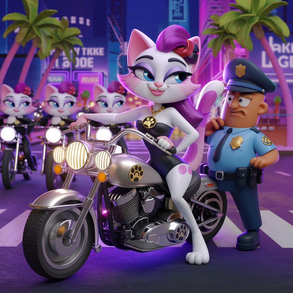 pawzkitty's tweet photo. When PawzKitty rolls into Miami she does it in style 😎🚨. A little flirt with the law? No problem when you’re cruising with the Pawz Squad! 💸
Ready to join the kitty takeover? Stay Connected 🌕🐾
#PawzKitty #CryptoNews #MiamiTakeover #GetReady #MemeCoinMagic #memecoin #USa https://t.co/9rTbSnhOhC