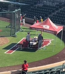 Laytonholt27's tweet photo. Thank you @CoachJohnsonOU and @OU_Baseball for putting on a great camp!! Can’t wait to come back!

@CoachRaleyOU @coachbono8 @CoachToddButler @Reggie_Willits @BlazerHardball https://t.co/jHcHf0zf6j