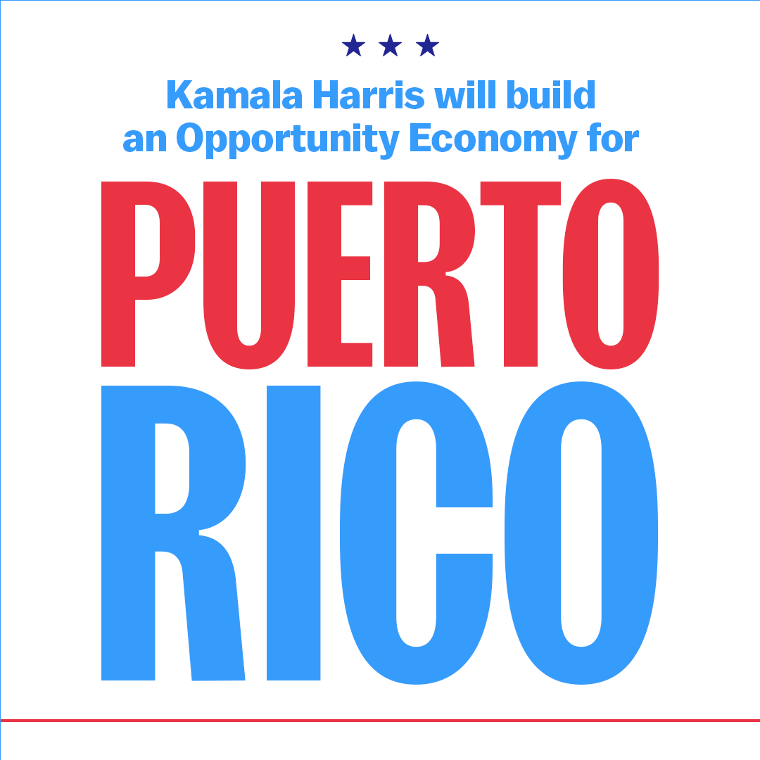 I have long been committed to Puerto Rico and the Puerto Rican people. Together, let’s build a better future for both.