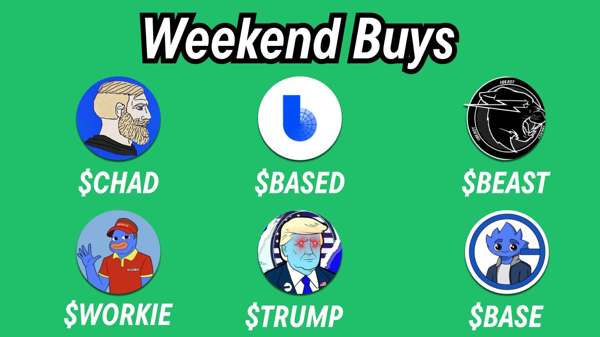 bolide_app's tweet image. What Bolide users have been buying over the weekend:

$CHAD
$BASED
$BEAST
$WORKIE
$TRUMP
$BASE