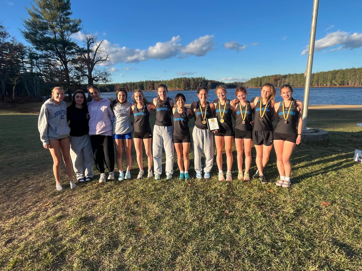 Mid-Wach Cross Country Girls C top 10 and Team League Champions The Bromfield School. <a href="/MidWachLeague/">MidWachLeague</a>