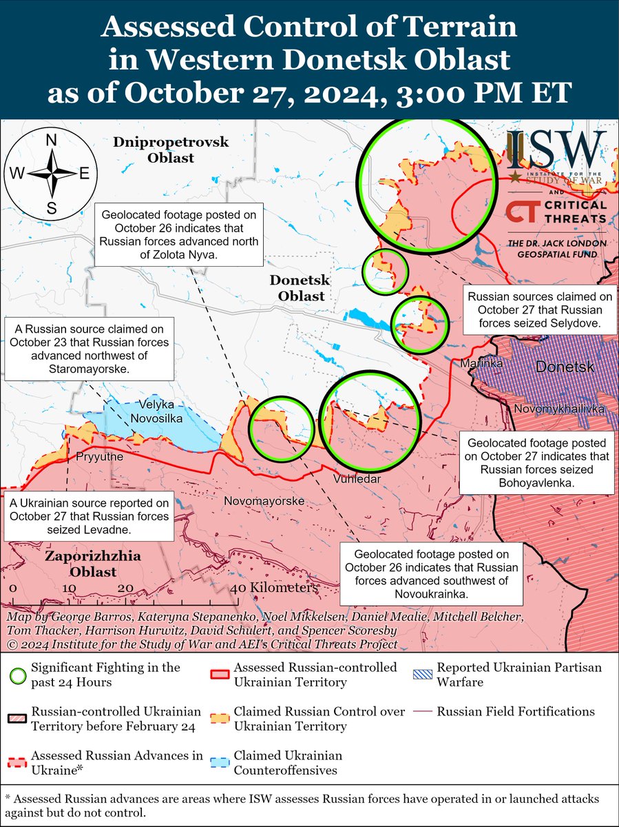 Institute for the Study of War tweet media