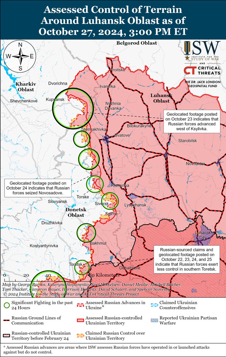 Institute for the Study of War tweet media