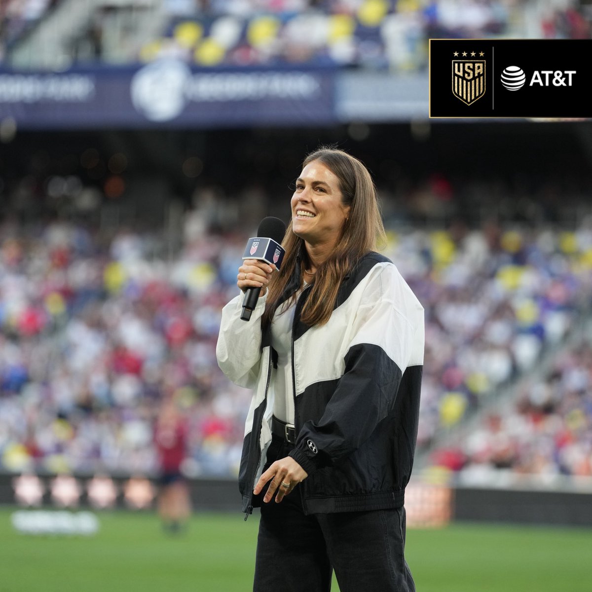 USWNT's tweet photo. We've loved every minute, @kelleymohara 

#USWNT x @ATT https://t.co/iw0Pe0owBb