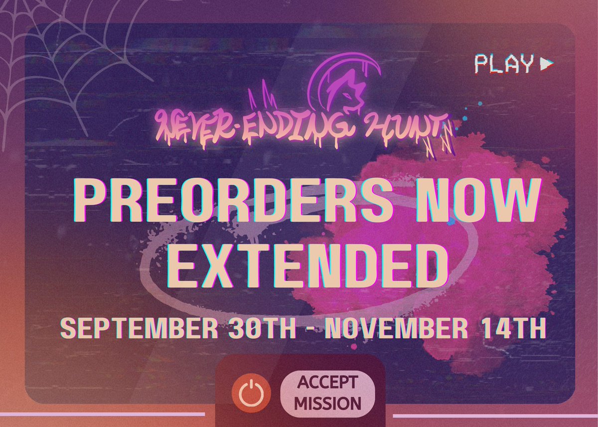 hunterszine's tweet photo. ✨PRE-ORDERS EXTENDED✨

That's right my fellow Hunters! We are extending our Pre-Orders until the 14th of November, I do hope you don't waste this chance~

#HonkaiStarRail #hsr #Blade #SilverWolf #Kafka 
Links are below 🔽🔽🔽 https://t.co/iUN3dRhHCd