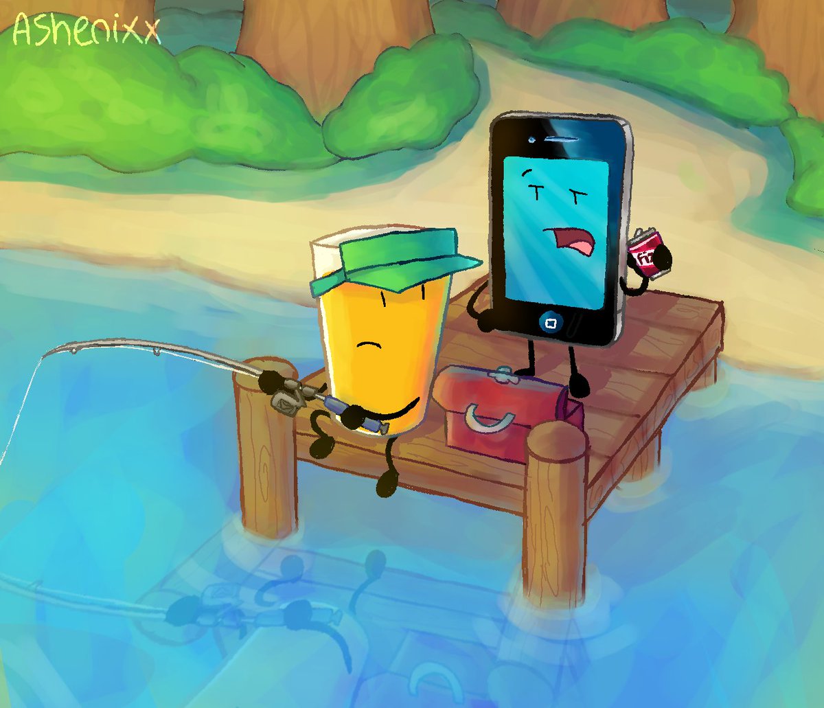 ashenixx's tweet image. // mephoj
🐟fishi
#inanimateinsanityfanart #inanimateinsanity