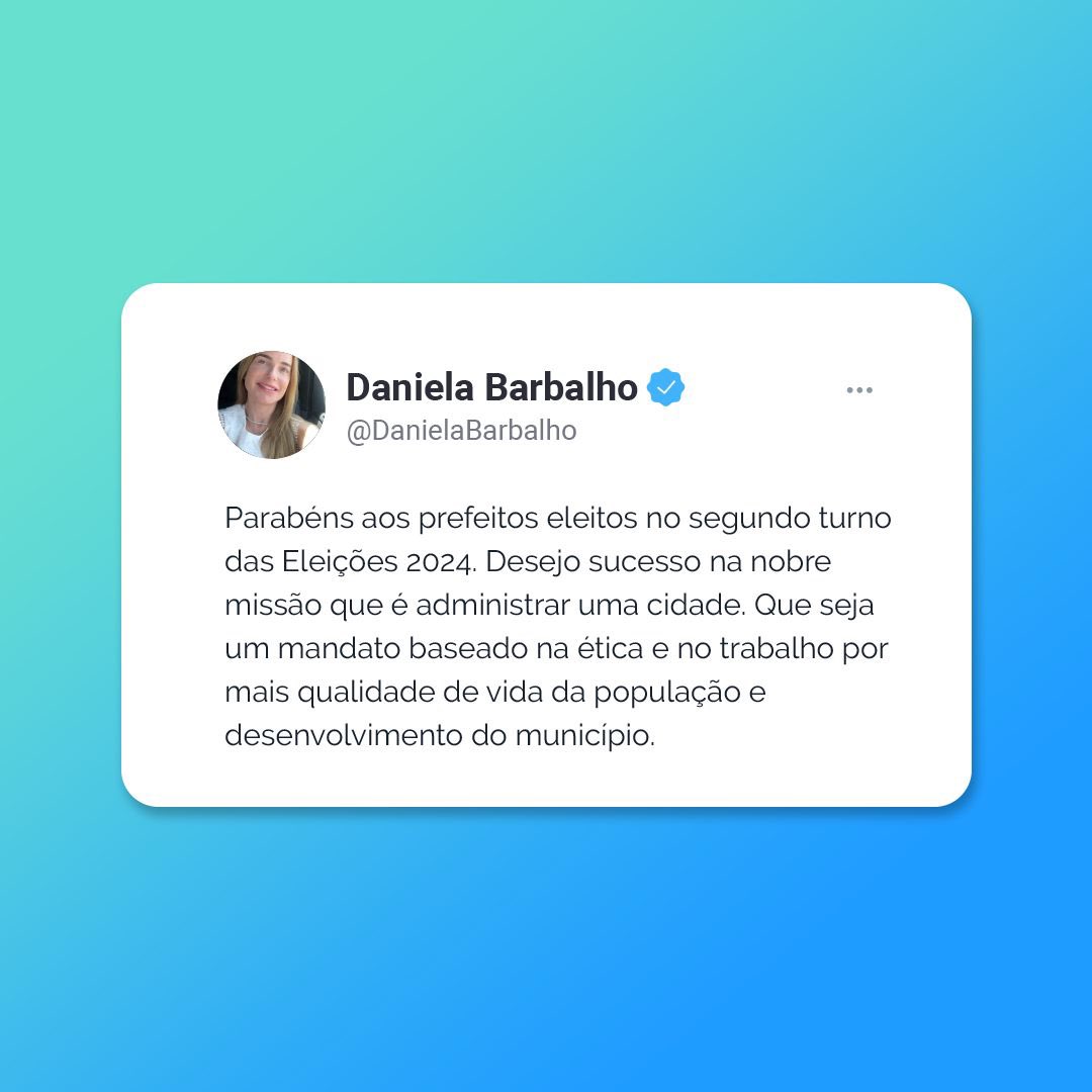 Daniela Barbalho tweet media