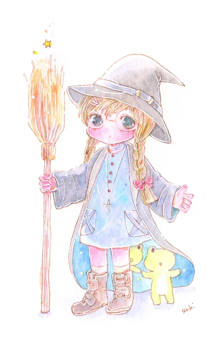 おはようございます。良い一週間なりますように。アイコンの魔女さん 