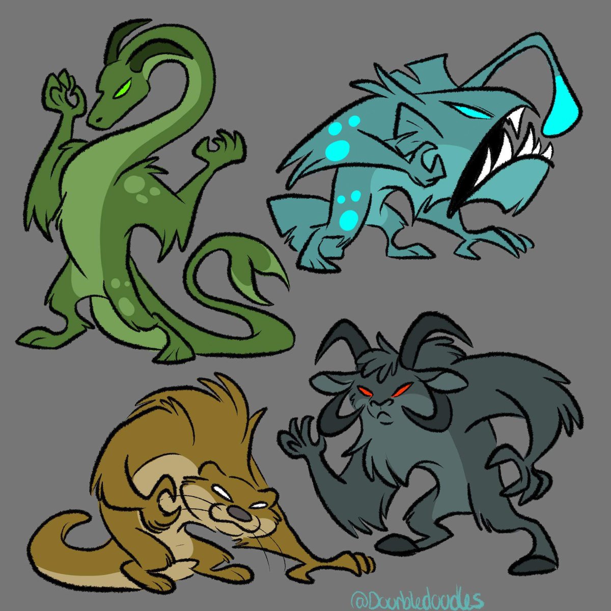 DourbleDoodles's tweet photo. Attempting to catch up on weretober. Wish me luck 
#weretober2024 @TFiddlerArt 
.
.
.
🫡 https://t.co/nwJ9ZPxUNZ