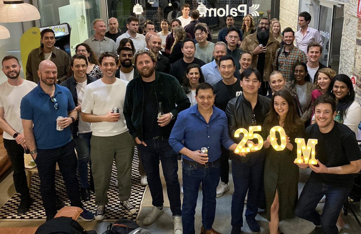 We’re celebrating a milestone here at Paloma…

Our portfolio has reached a quarter of a billion dollars in valuation 💸

It’s not a billion just yet (that’s next on the list) but we’re big believers in celebrating milestones along the way.

Here’s to the next milestone 🍻*