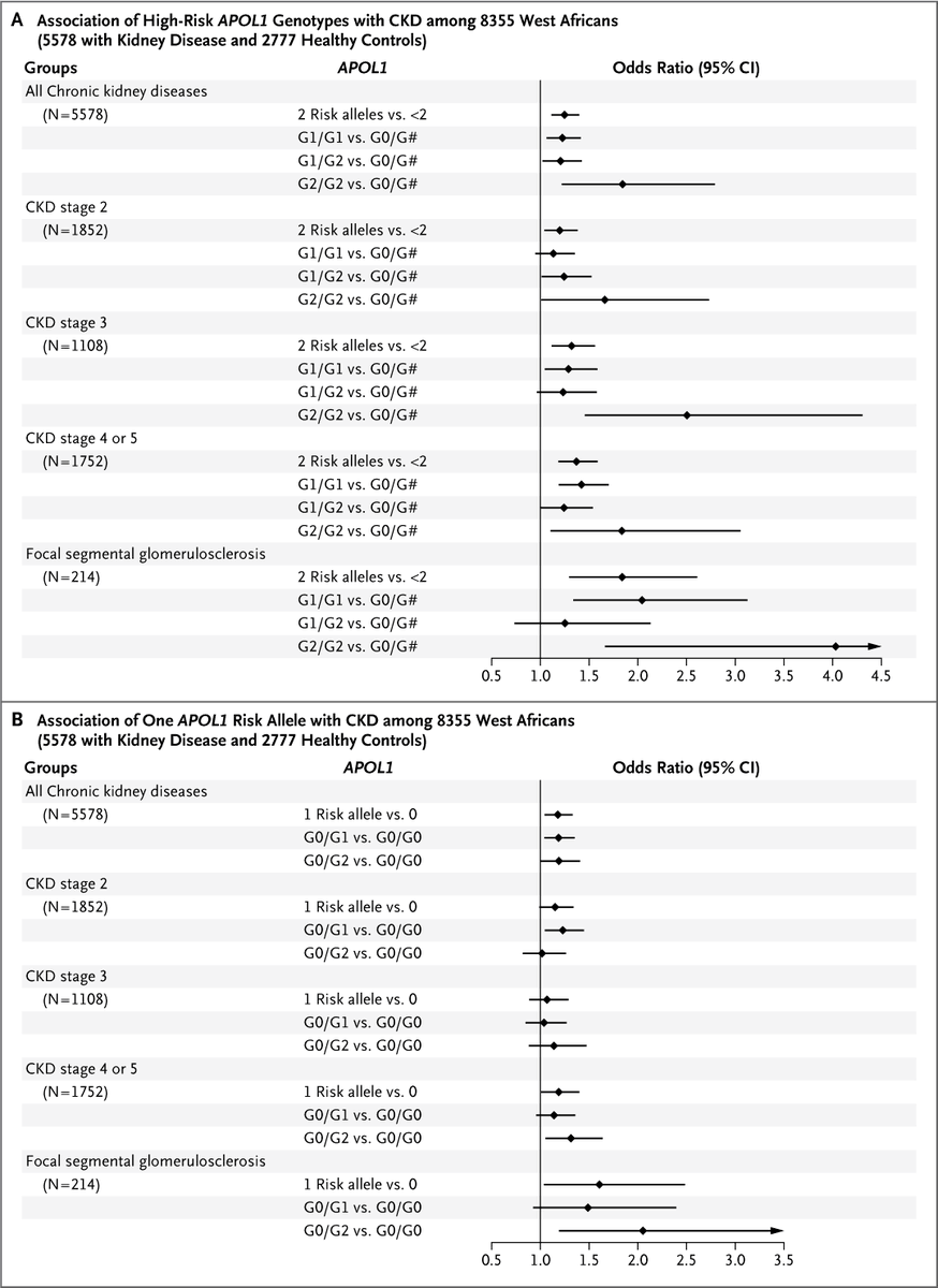 NEJM (@nejm) on Twitter photo Original Article: APOL1 Bi- and Monoallelic Variants and Chronic Kidney Disease in West Africans nej.md/48qtlM0
#KidneyWk | <a href="/ASNKidney/">American Society of Nephrology</a> | <a href="/H3Africa/">Human Heredity and Health in Africa</a> Original Article: APOL1 Bi- and Monoallelic Variants and Chronic Kidney Disease in West Africans nej.md/48qtlM0
#KidneyWk | <a href="/ASNKidney/">American Society of Nephrology</a> | <a href="/H3Africa/">Human Heredity and Health in Africa</a>