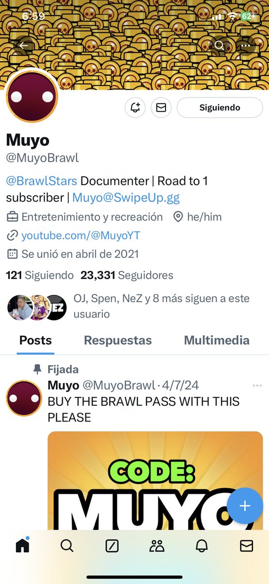 MrLendzed's tweet photo. @nezplayz_yt @BlizzBrawlStars @MuyoBrawl @JimboBS54 @clb_stars @panda_casts @SuperAiroc @M1CHA3L_YT @zreplays_yt The Skins 😅👍 https://t.co/udJxYUNRcp