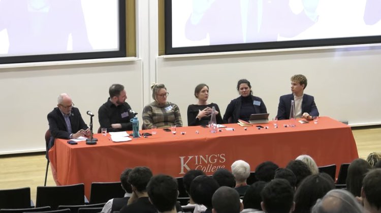 Elizabeth O’Brien Ingleson (@lizingleson) on Twitter photo A few weeks ago I joined Adam Quinn, Josephine Harmon, Stephen Hunsaker, and Kat Lee to discuss the upcoming US election <a href="/KingsCollegeLon/">King's College London</a>
It was a great conversation to be part of. The recording from the evening is available here: youtu.be/pN601G3basY?si… A few weeks ago I joined Adam Quinn, Josephine Harmon, Stephen Hunsaker, and Kat Lee to discuss the upcoming US election <a href="/KingsCollegeLon/">King's College London</a>
It was a great conversation to be part of. The recording from the evening is available here: youtu.be/pN601G3basY?si…