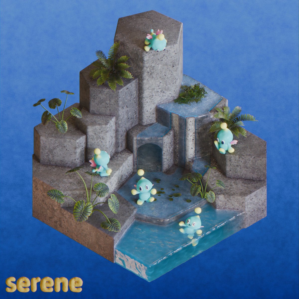Sonic Adventure 2 - Chao Garden!

#sculptober #sculptober2024
