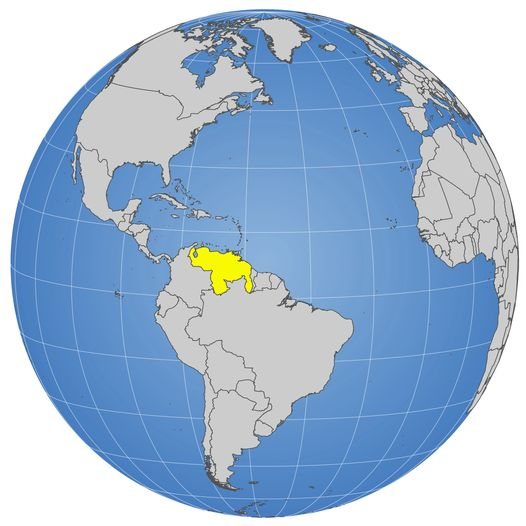 AntroCanal's tweet photo. Nuestro mapa en el globo terráqueo #MiMapa #Esequibo 

Comparte  #RT, descarga y súbelo a tus redes sociales. Que se haga viral! 1.075.987 km2 #14Nov https://t.co/eY7XONa1Is