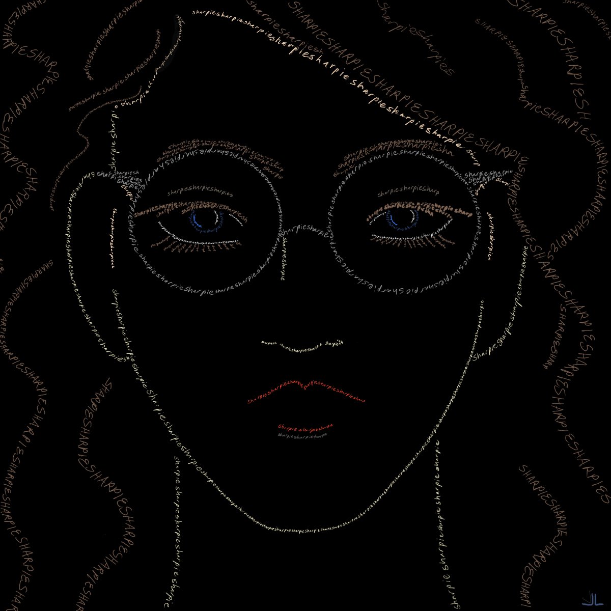 J.L. (@orbiting_wombat) on Twitter photo NerdfArters October
Day 25 - Sharpie face
It’s a face made of ‘sharpie’. Get it? 😆
<a href="/NerdfArters/">NerdfArters</a> #NerdfArters #Nerdfighteria NerdfArters October
Day 25 - Sharpie face
It’s a face made of ‘sharpie’. Get it? 😆
<a href="/NerdfArters/">NerdfArters</a> #NerdfArters #Nerdfighteria
