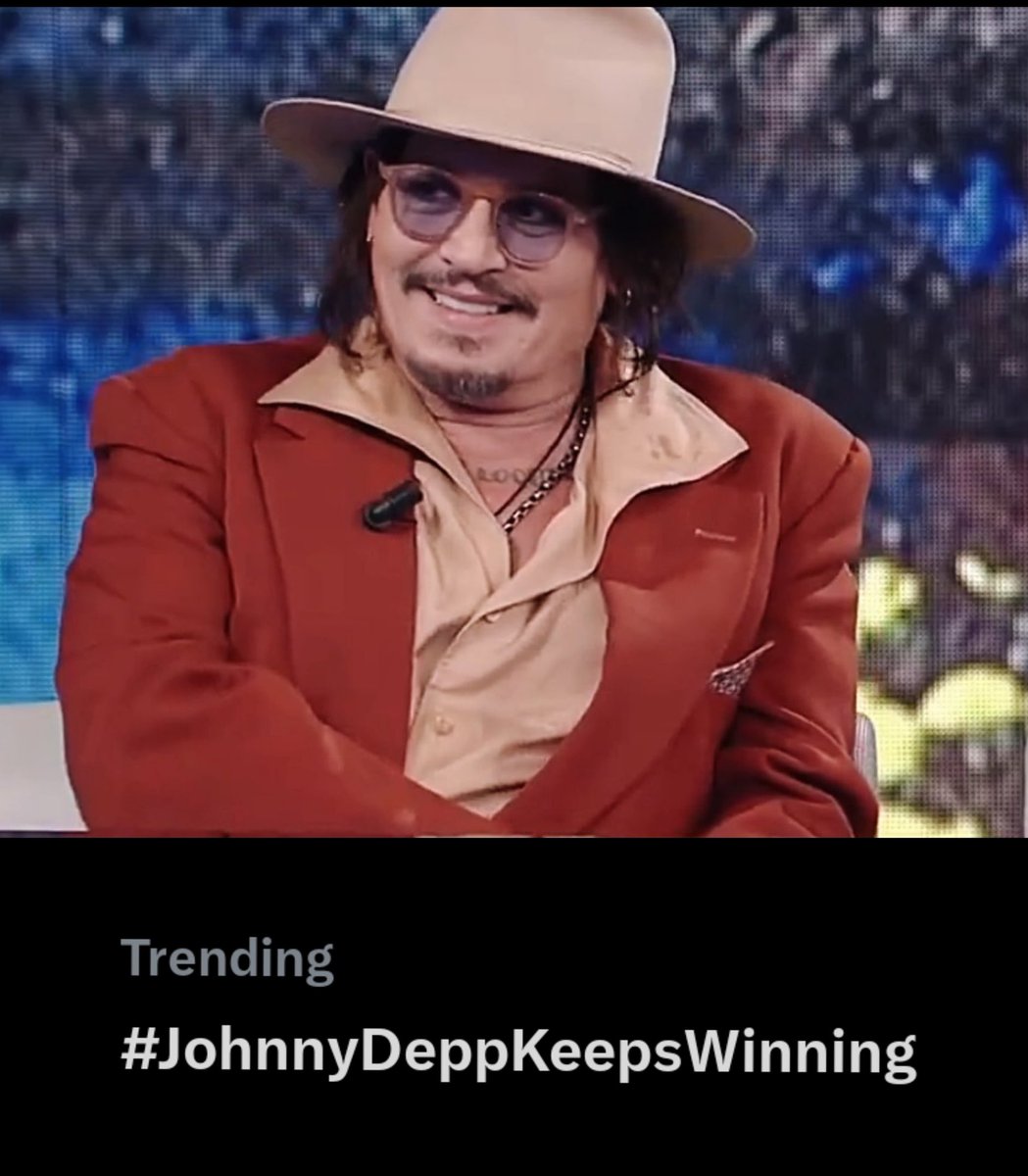 libby_priest323's tweet photo. Keep it going!
#JohnnyDeppKeepsWinning
Johnny Depp
#Modi
#CTCF
#CapriCultAward
#RoFF19
#LifetimeAchievementAward
#CongratulationsJohnnyDepp https://t.co/Dykk5kIs9M
