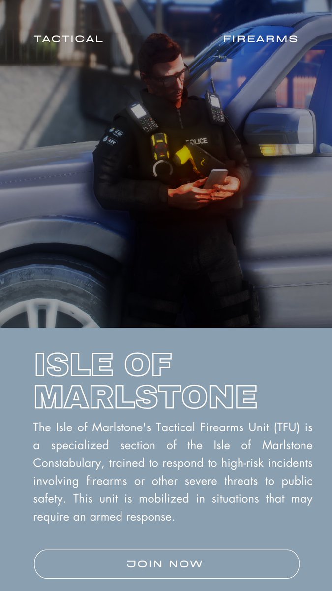 LSierraClanner's tweet photo. Recently joined @IOMRPC_Official as a Police Constable within the Tactical Firearms Unit. Collar number of 3205 DF. https://t.co/ZmprmGHU0r