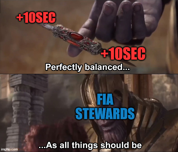 geekyemoticon's tweet image. What FIA Stewards felt after dishing-out +10sec penalties to the Max-Lando incidents #MexicoGP #P1 #F1