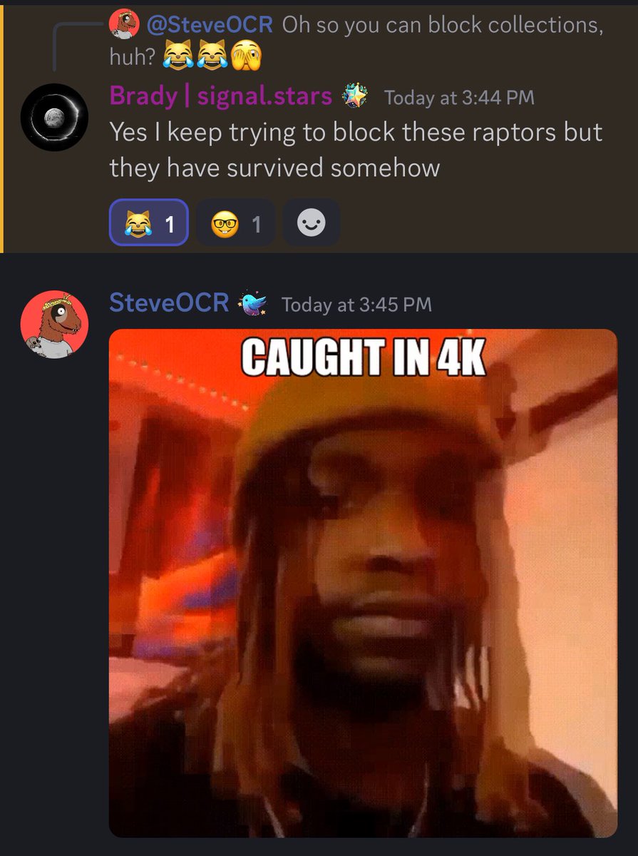 After a day of intense pressure, nice to finally hear <a href="/StargazeZone/">Stargaze ✨🔭</a> admit it 😹

#RaptorsRise and with that, GN ✨