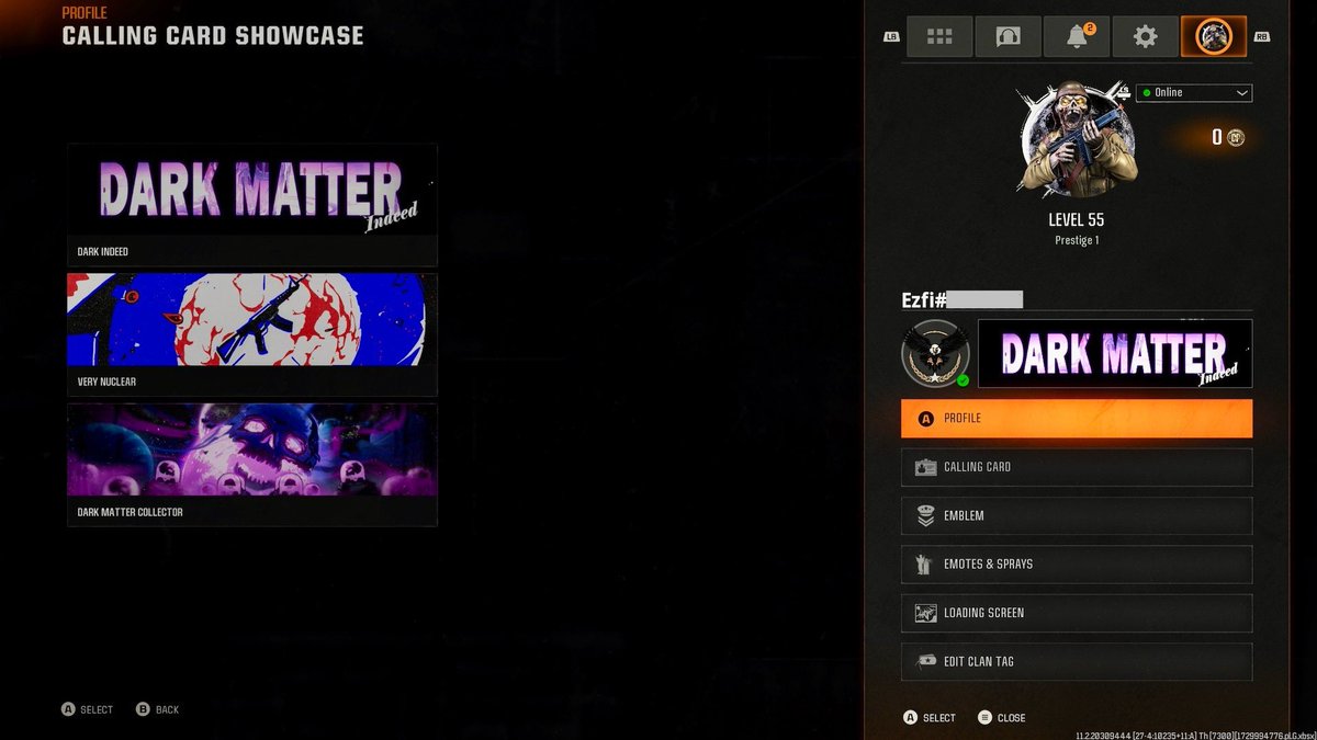 Dark Matter ⚛️ ✓
Top 5 in The 🌎 ✓

#BlackOps6  #BO6